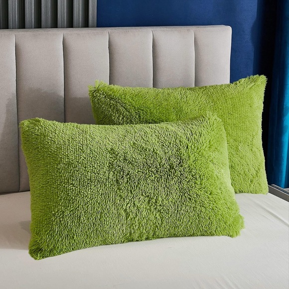 Grinch Soft and Warm Shaggy Duvet Cover Set - Full/Queen-Green-Good Condition🎄 - Picture 3 of 10